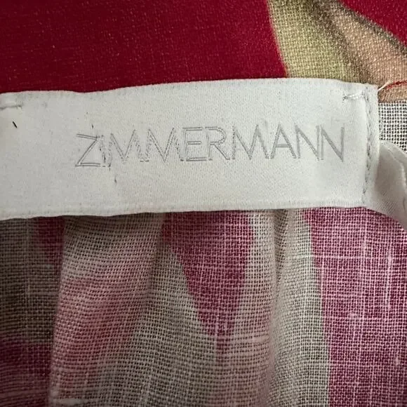 Zimmerman Lexi Floral Long Wrap Dress Size 0 (4 US) NWT - Picture 10 of 12